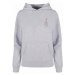 Dámská mikina // Merchcode / Ladies K Heart Basic Hoody heather grey