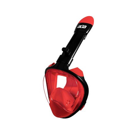 Aga Celoobličejová šnorchlovací maska L/XL DS1113 černá/červená