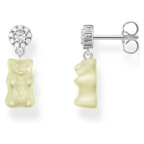 Thomas Sabo H2330-052-14 ear studs with white goldbears silver