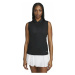 Nike Dri-Fit Victory Womens Sleeveless Golf Polo Black/White Polo košile