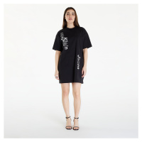 Calvin Klein Jeans Multi Placement Logo Dress Black