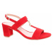 Dámské sandály Caprice 9-28303-22 red suede