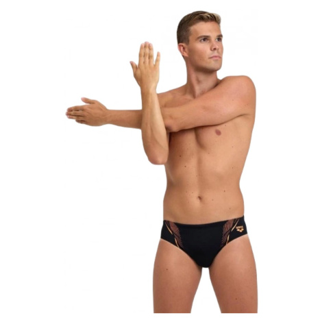 Arena Briefs Graphic M 005553530 - black/nespola