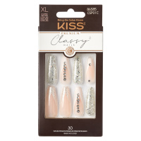 KISS Nalepovací nehty Classy Nails Premium- Sophisticated 30 ks