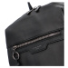 Trendový dámský koženkový batůžek Elen, černá