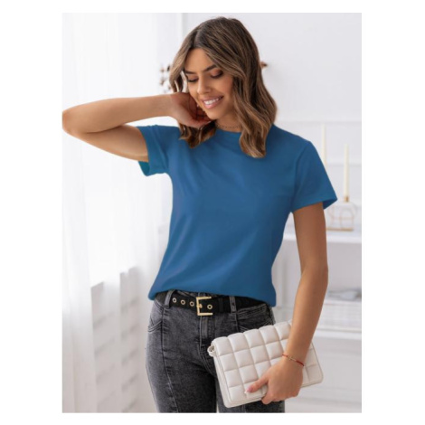 Modré dámské triko s krátkým rukávem DStreet