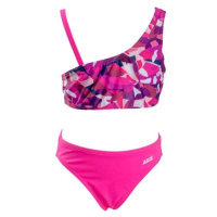 Axis TWO-PIECE SWIMSUIT Dívčí dvoudílné plavky, růžová, velikost