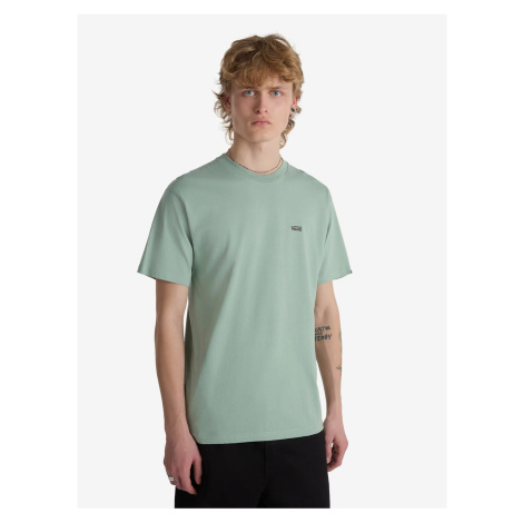 Světle zelené pánské tričko VANS Left Chest Logo