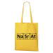 DOBRÝ TRIKO Bavlněná taška s potiskem Na Sr At Barva: Žlutá