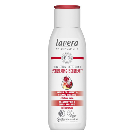 Lavera Regenerující tělové mléko s Bio Brusinkou 200 ml