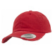 Low Profile Destroyed Cap - red