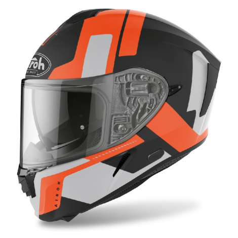 AIROH SPARK SHOGUN SPSH32 - integrální oranžová moto helma