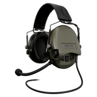 Elektronické chrániče sluchu Supreme Mil-Spec CC Slim Sordin®, s mikrofonem – Zelená