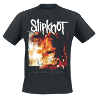 Slipknot The End, So Far Cover Tričko černá