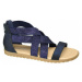Tmavě modré sandály Graceland