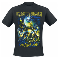 Iron Maiden Live After Death Tričko černá