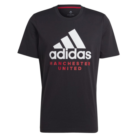 Manchester United pánské tričko DNA Graphic black Adidas