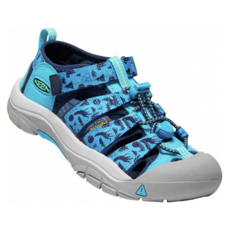 KEEN Dětské sandály NEWPORT H2 YOUTH 10011670KEN01 vivid blue/katydid