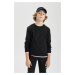 DEFACTO Boy&#39;s Crew Neck Sweatshirt