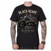 tričko pánské - MOTORCYCLE - BLACK HEART - 8294
