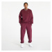 Mikina Nike Solo Swoosh Men's Fleece Crew Night Maroon/ White