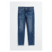 H & M - Skinny Ankle Jeans - modrá