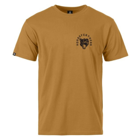 Horsefeathers ROAR II Pánské tričko, hnědá, velikost