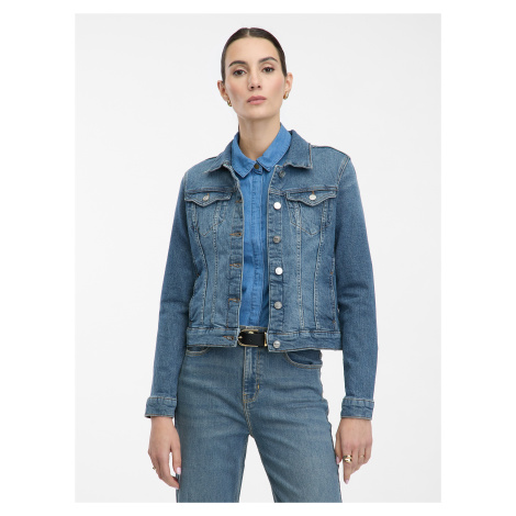 Modrá dámská džínová bunda ORSAY - Dámské