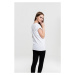 Ladies Extended Shoulder Tee - white