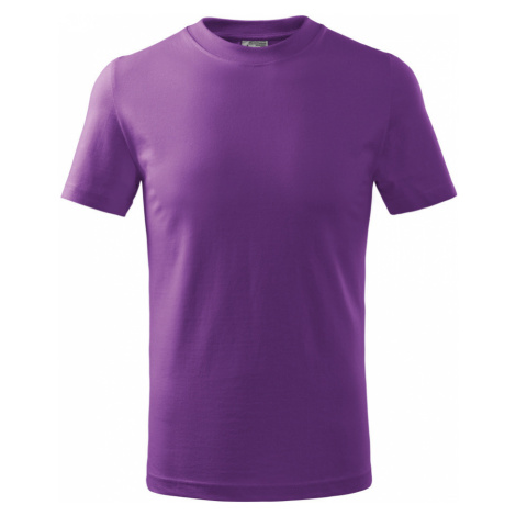 Malfini Basic Dětské triko 138 fialová