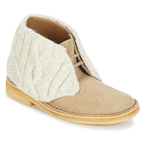 Clarks DESERT BOOT Hnědá