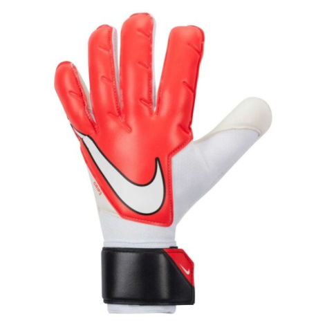 Nike GOALKEEPER GRIP 3 Pánské brankářské rukavice, červená, velikost