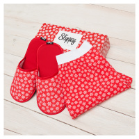 Slippsy Red girl loungewear set