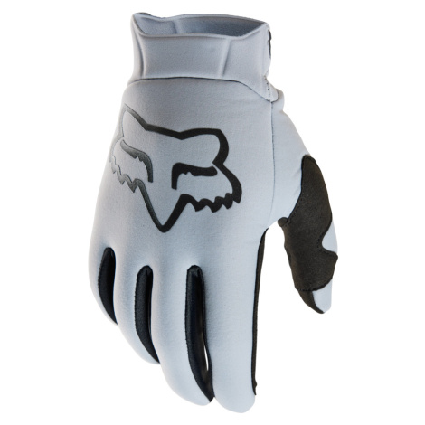 Cyklo rukavice Fox Defend Thermo Off Road Glove Steel šedá 2X