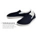 Dámské barefoot slip-on tenisky Navy xWide