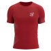 Compressport PERFORMANCE SS TSHIRT Pánské běžecké triko, červená, velikost