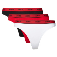 Hugo Boss 3 PACK - dámská tanga HUGO 50480150-990