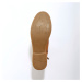 Elegantní kotníkové boty z kožené usně