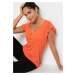 Bonprix BODYFLIRT tričko s knoflíky Barva: Oranžová, Mezinárodní