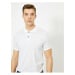 Koton Polo T-shirt - White - Slim fit