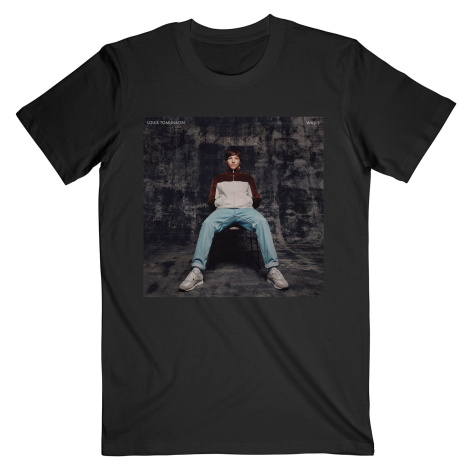 RockOff Louis Tomlinson Unisex bavlněné tričko: Walls - černé