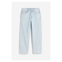 H & M - Loose Jeans - modrá