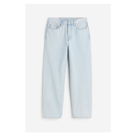 H & M - Loose Jeans - modrá H&M