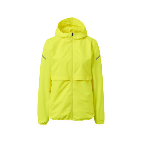 Větruvzdorná běžecká bunda, neonově žlutá , vel. 34
