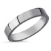 OLIVIE Pánský stříbrný prsten BLACK 7023
