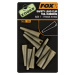 Fox edges lead clips tail rubbers khaki na závěsku č.7