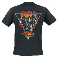Kiss EOTR World Tour Triangle Tričko černá