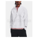 Mikina Under Armour UA Summit Knit 1/2 Zip-WHT