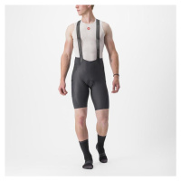 CASTELLI Cyklistické kalhoty krátké s laclem - FREE UNLIMITED - černá