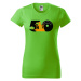 DOBRÝ TRIKO Dámské tričko s potiskem Jsem střelená 50 let Barva: Apple green